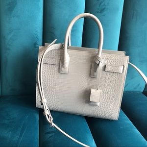 SOLD‼️ Saint Laurent Sac De Jour Crocodile